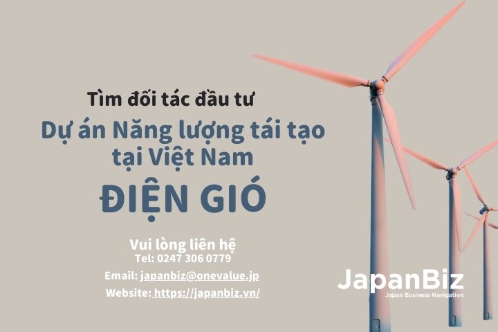 Tìm kiếm đối tác đầu tư Năng lượng tái tạo tại Việt Nam : Điện gió