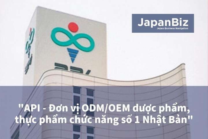 API Đơn vị OEM/ODM dược phẩm số 1  Nhật Bản