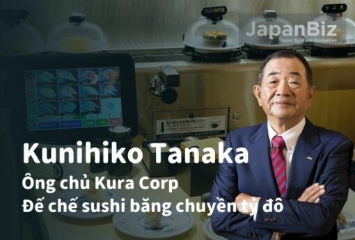 Kunihiko Tanaka ông chủ đế chế Sushi