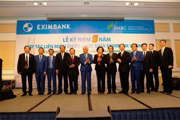 SMBC và Eximbank đã có 5 năm đầu hợp tác rất thành công
