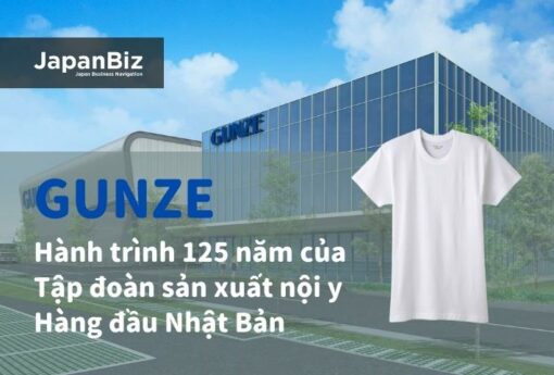 Gunze – Hành trình 125 năm của tập đoàn sản xuất nội y hàng đầu Nhật Bản