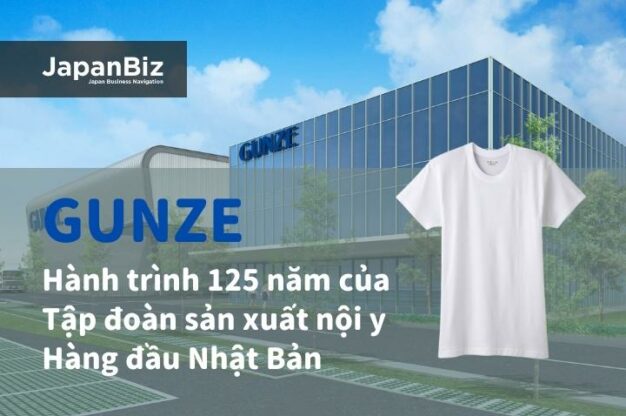 Gunze – Hành trình 125 năm của tập đoàn sản xuất nội y hàng đầu Nhật Bản