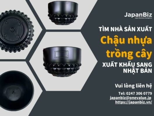 Tìm nhà sản xuất chậu nhưạ trồng cây xuất khẩu sang Nhật Bản