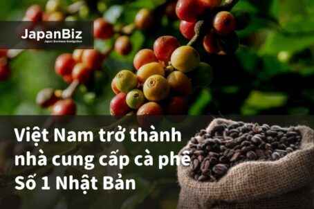 Việt Nam trở thành nhà cung cấp cà phê số 1 Nhật Bản.