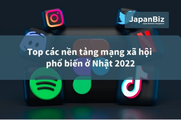 Top các nền tảng mạng xã hội phổ biến ở Nhật 2022