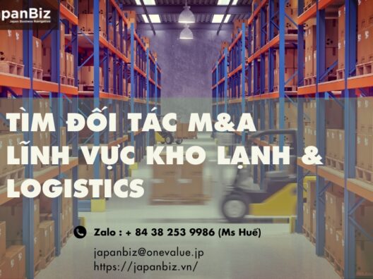 Tìm đối tác M&A: lĩnh vực kho lạnh & logistics