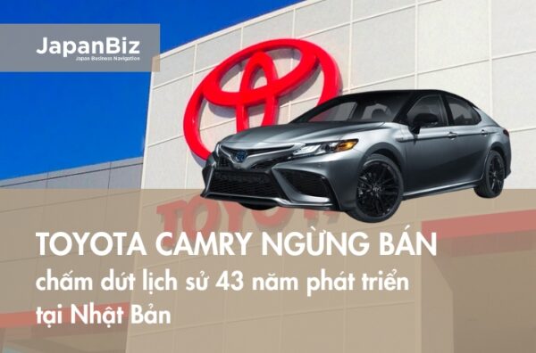 Toyota Camry ngừng bán tại Nhật Bản, chấm dứt lịch sử 43 năm phát triển tại quốc gia này 
