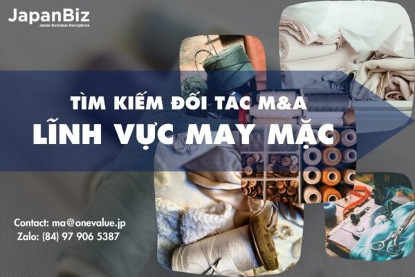 Tìm kiếm đối tác M&A lĩnh vực may mặc