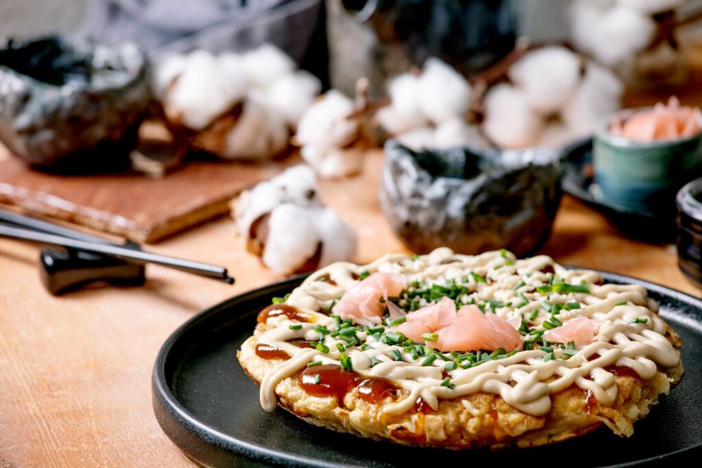 Okonomiyaki có nhiều phiên bản