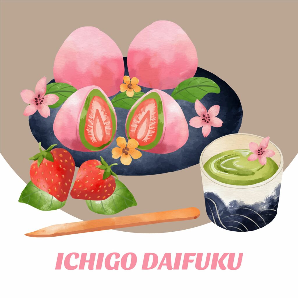 bánh ichigo daifuku