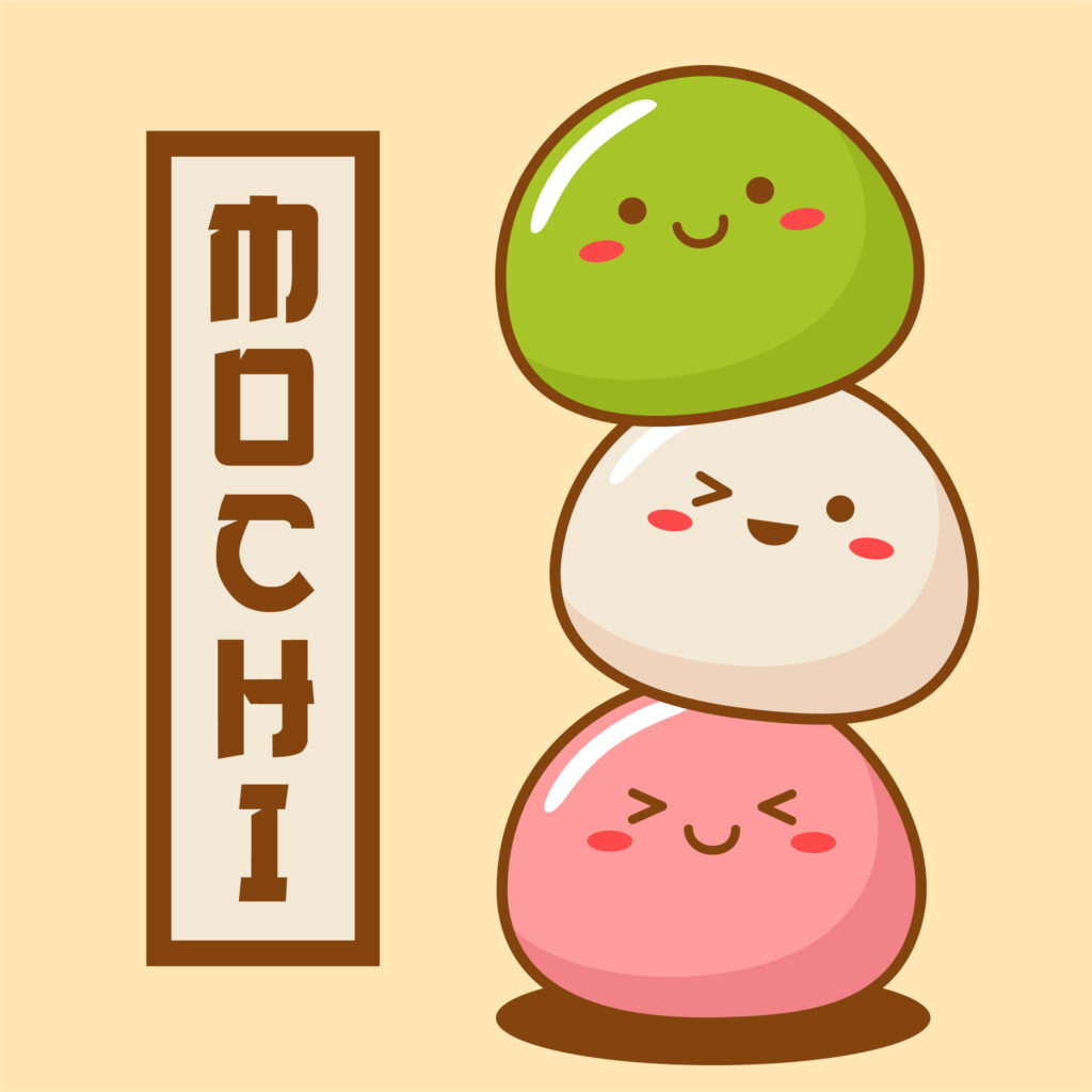 Bánh nếp Nhật Bản Mochi
