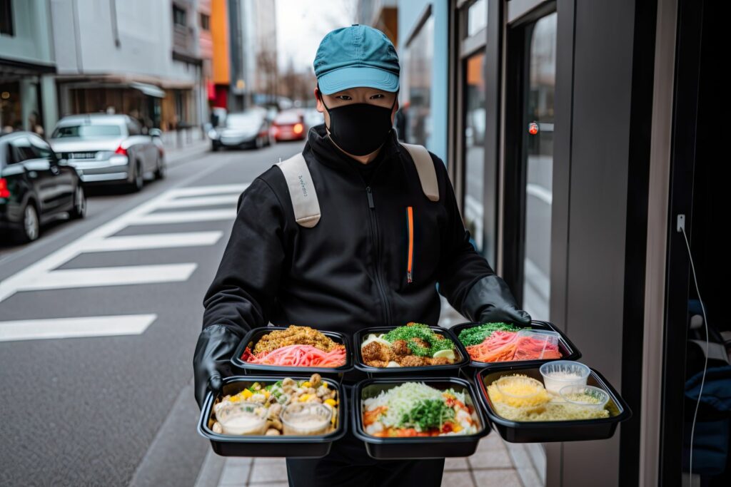 Order đồ ăn tại Nhật