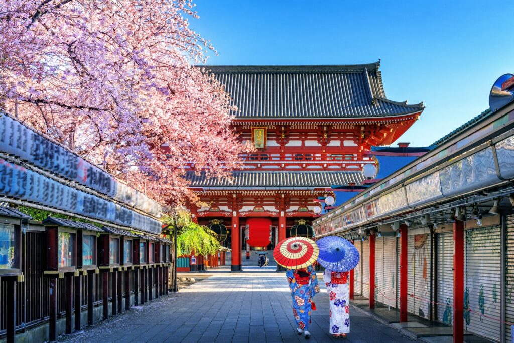du lịch Nhật Bản đã có những cải thiện đáng kể so với thời điểm trước đại dịch