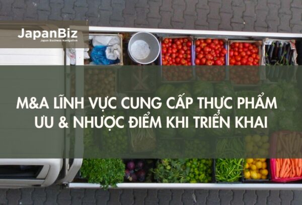 M&A lĩnh vực Cung cấp Thực phẩm Ưu & nhược điểm khi triển khai