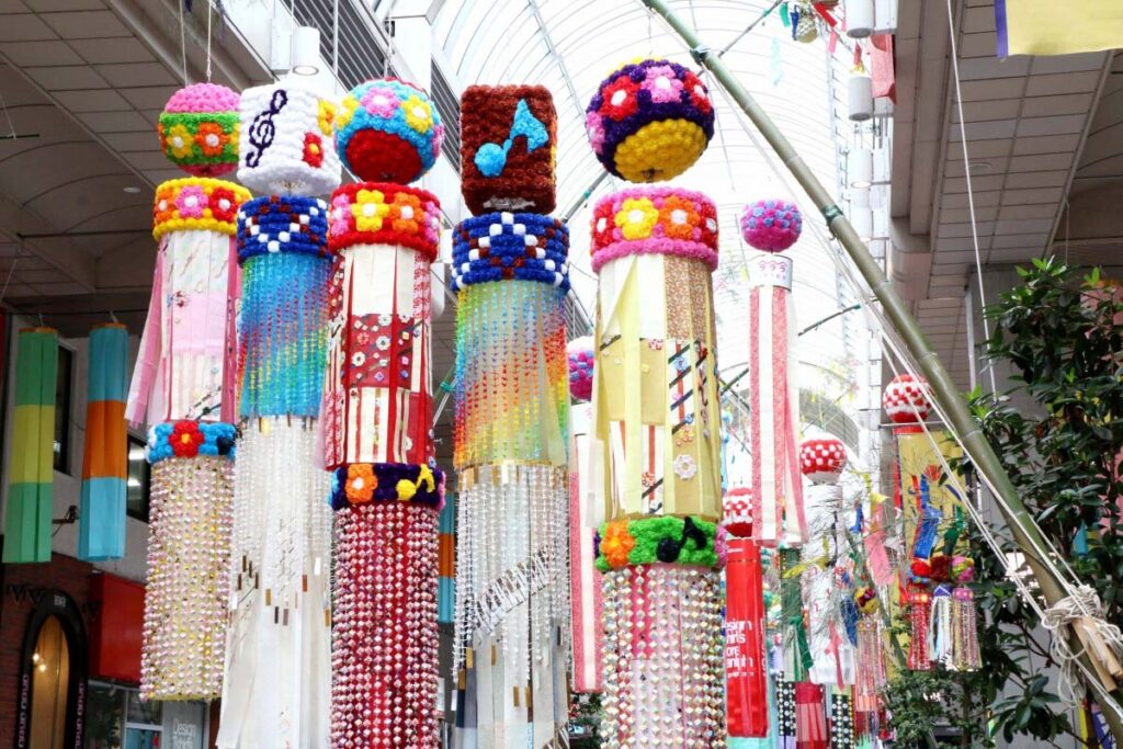 Lễ hội Tanabata Sendai (Thành phố Sendai, Tỉnh Miyagi)