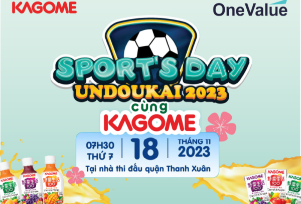 Nước ép Rau Quả Kagome đồng hành cùng 