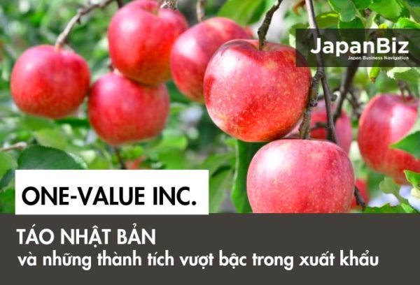 Táo Nhật Bản và những thành tích vượt bậc trong xuất khẩu