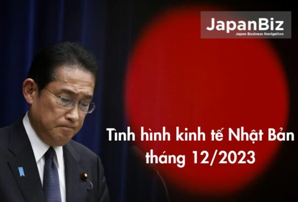 Tình hình kinh tế Nhật Bản tháng 12/2023