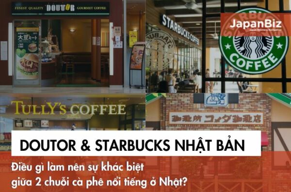 Điều gì làm nên sự khác biệt giữa chuỗi cà phê nổi tiếng ở Nhật Doutor và Starbucks Nhật Bản?