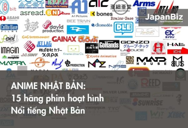 Anime Nhật Bản: 15 hãng phim hoạt hình nổi tiếng Nhật Bản 