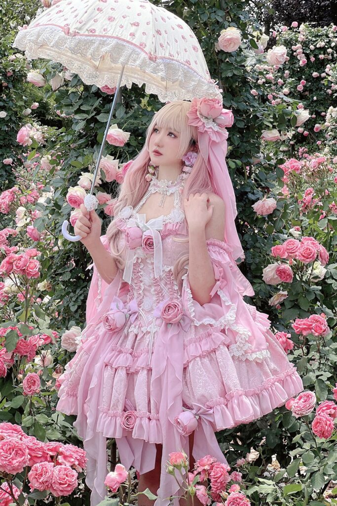 Thời trang Gyaru dành cho con gái: Mặc trang phục theo phong cách Hime Lolita 