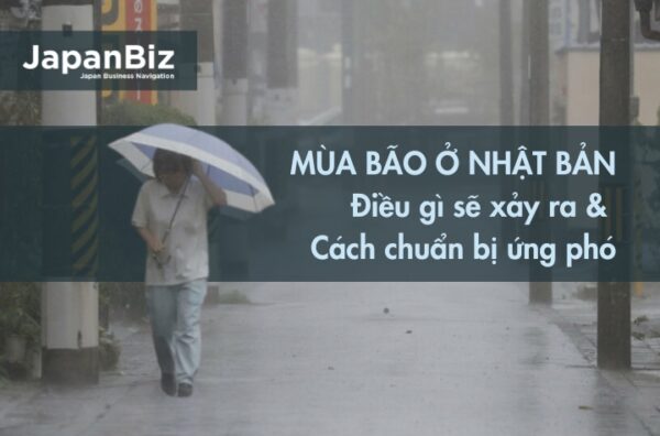 Mùa bão ở Nhật Bản: Điều gì sẽ xảy ra và Cách chuẩn bị ứng phó
