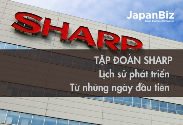 Tập đoàn Sharp và Lịch sử phát triển từ những ngày đầu tiên 