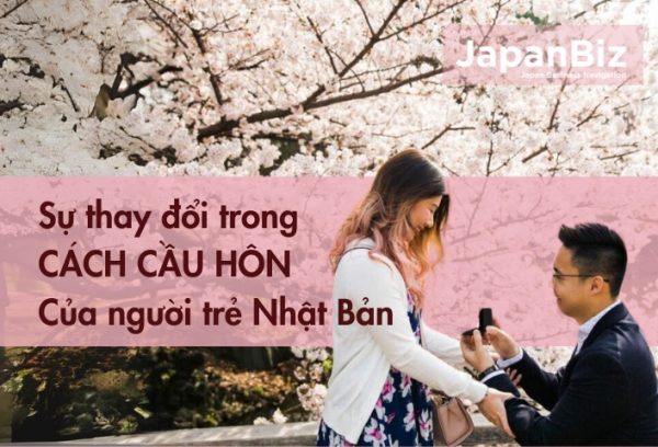 Sự thay đổi trong cách cầu hôn của người trẻ Nhật Bản 