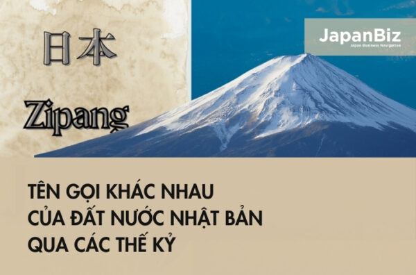 Hành trình tên của Nhật Bản qua các thế kỷ