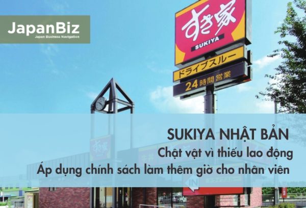 Sukiya Nhật Bản chật vật duy trì hoạt động vì thiếu lao động, áp dụng phí làm việc thêm giờ cho nhân viên