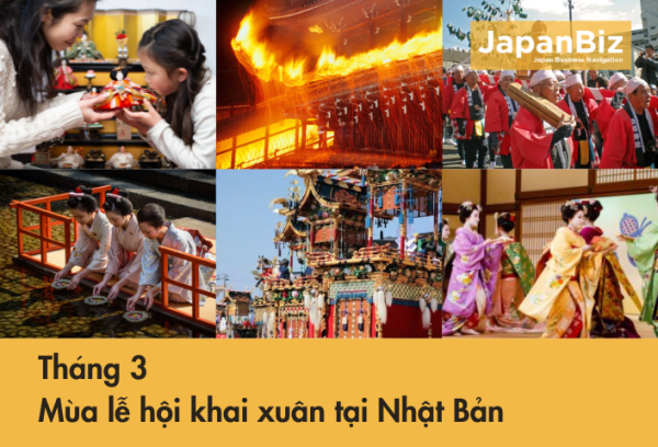 Tháng 3 – Mùa Lễ Hội Khai Xuân Tại Nhật Bản
