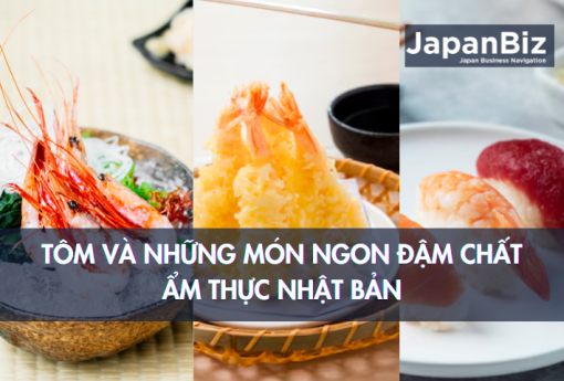 Tôm và những món ngon đậm chất ẩm thực Nhật Bản