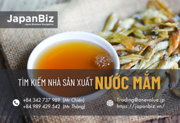 Tìm nhà sản xuất nước mắm xuất Nhật