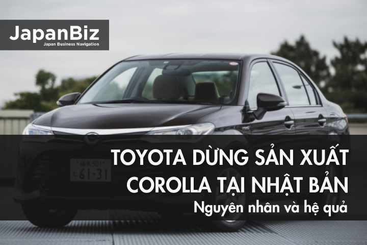 Toyota dừng sản xuất Corolla tại Nhật Bản: Nguyên nhân và hệ quả