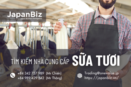 Tìm kiếm nhà cung cấp sữa tươi