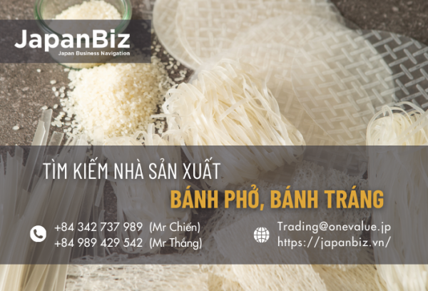 Tìm nhà sản xuất bánh phở, bánh tráng