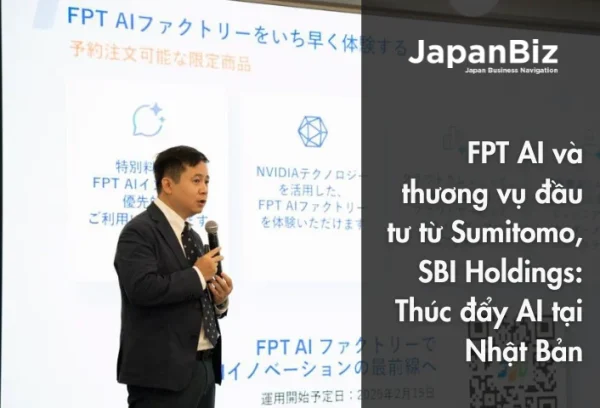 FPT AI và thương vụ đầu tư từ Sumitomo, SBI Holdings: Thúc đẩy AI tại Nhật Bản