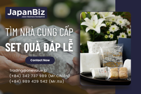 Tìm nhà cung cấp set quà đáp lễ xuất Nhật