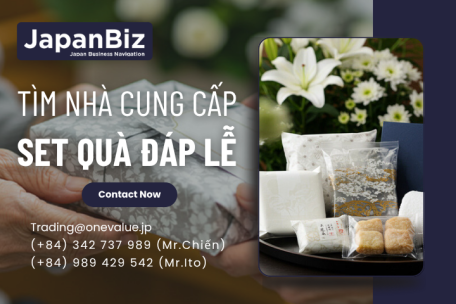 Tìm nhà cung cấp set quà đáp lễ xuất Nhật