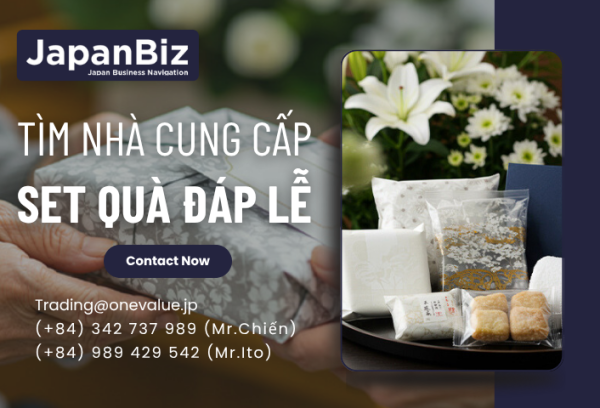 Tìm nhà cung cấp set quà đáp lễ xuất Nhật