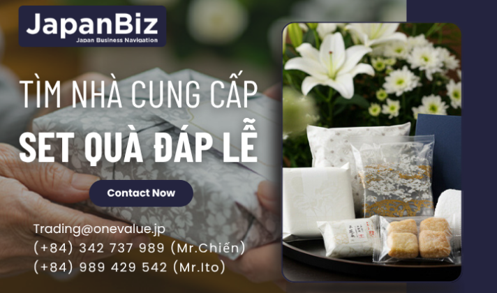 Tìm nhà cung cấp set quà đáp lễ xuất Nhật