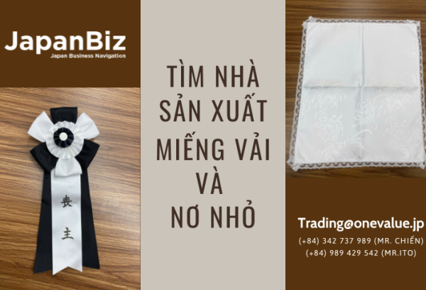 Tìm nhà sản xuất vải và nơ nhỏ