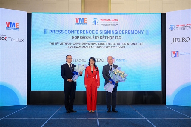 Lễ ký kết thỏa thuận hợp tác thúc đẩy công nghiệp phụ trợ Việt Nam.