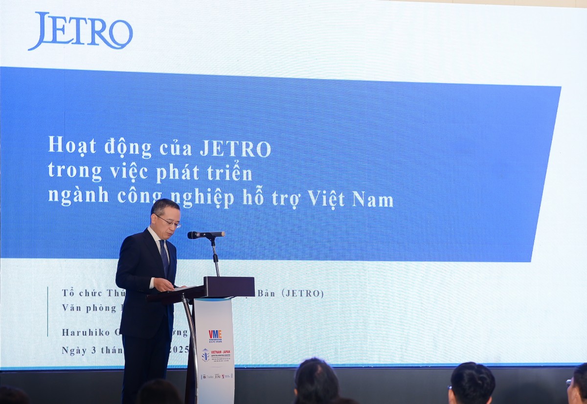 Ông Haruhiko Ozasa - Trưởng Đại diện, JETRO tại Hà Nội.