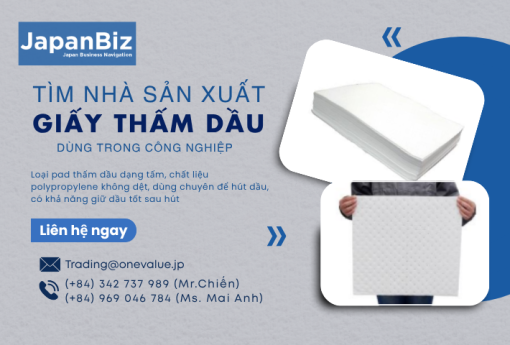 Tìm nhà sản xuất giấy thấm dầu dùng trong công nghiệp