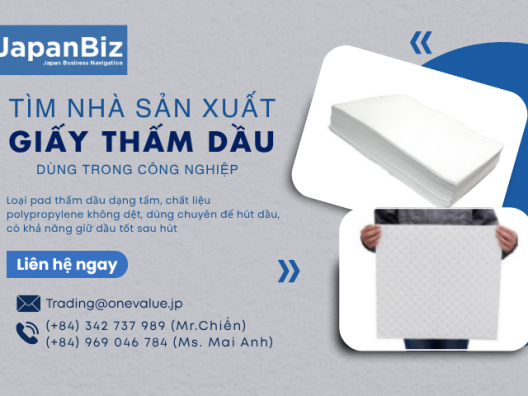 Tìm nhà sản xuất giấy thấm dầu dùng trong công nghiệp