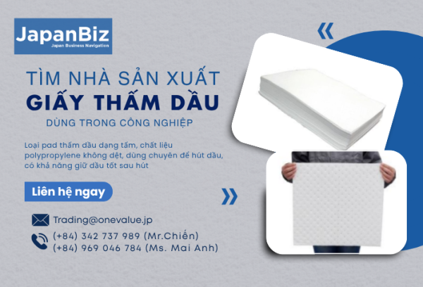 Tìm nhà sản xuất giấy thấm dầu dùng trong công nghiệp