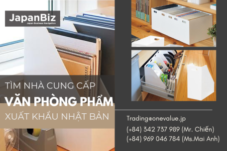 Tìm nhà cung cấp văn phòng phẩm xuất khẩu Nhật