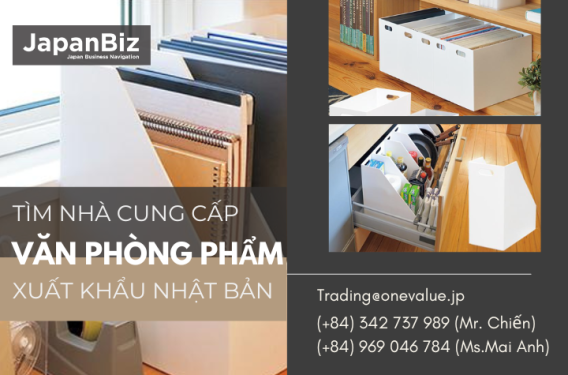 Tìm nhà cung cấp văn phòng phẩm xuất khẩu Nhật