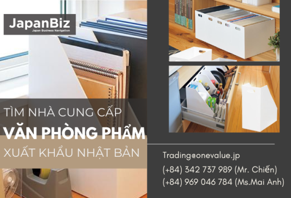 Tìm nhà cung cấp văn phòng phẩm xuất khẩu Nhật